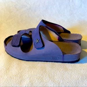 LNTs of Holland (Birkenstock style) Purple, Velcro